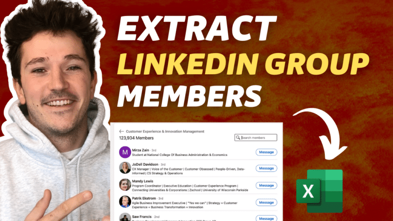 export linkedin group members