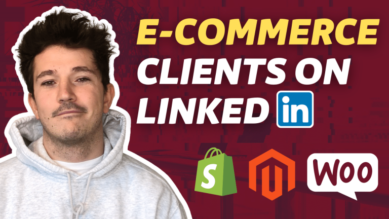 how to find e-commerce clients on linkedin