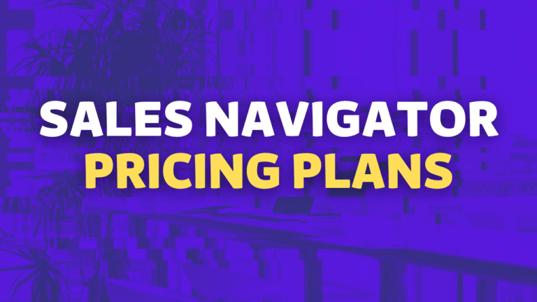 how much does sales navigator costs