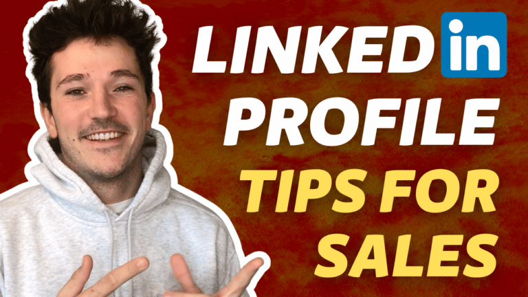 how to optimize linkedin profile for sales