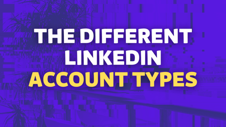 linkedin account types