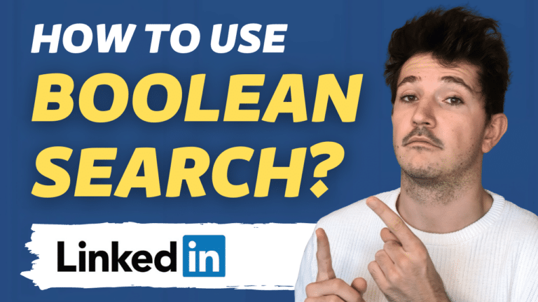 linkedin sales navigator boolean search