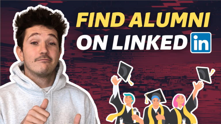 find alumni on linkedin