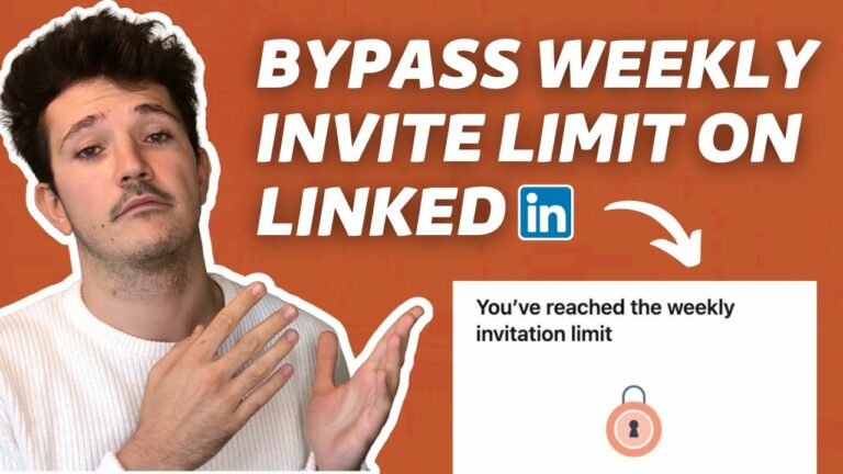 bypass linkedin weekly invitation limit