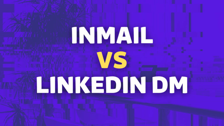 linkedin message vs inmail