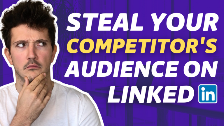 steal competitors audience linkedin