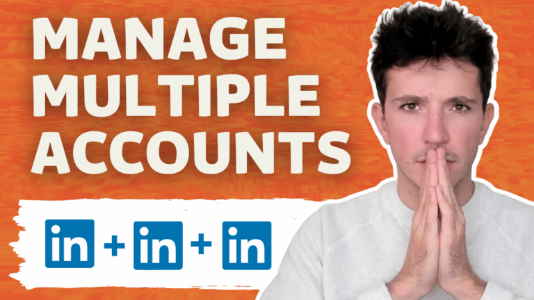 manage multiple linkedin accounts