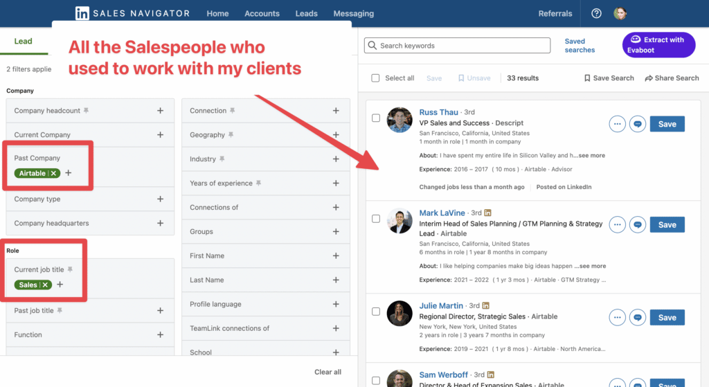 find client alumni