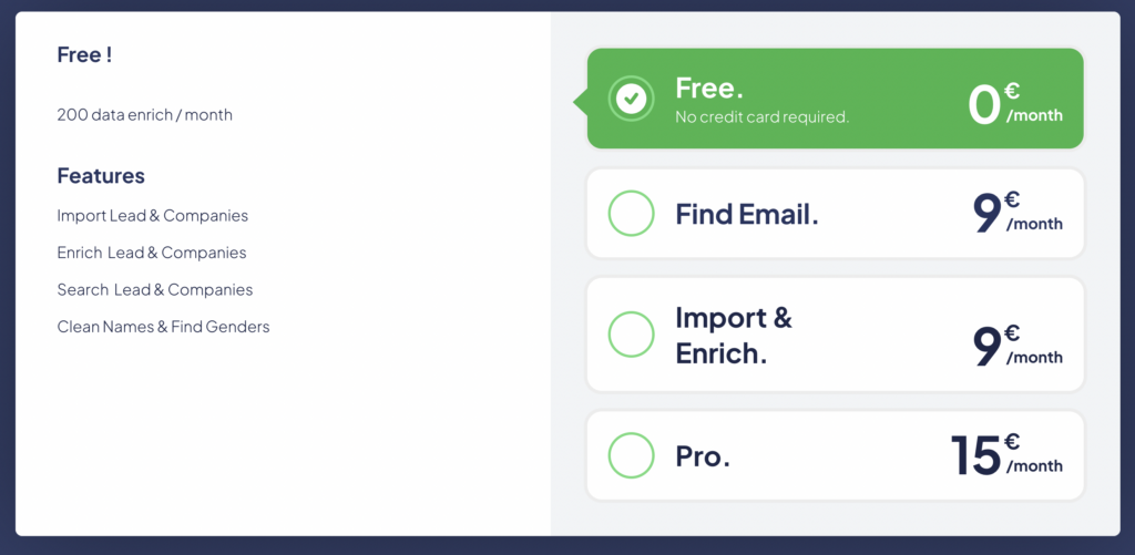 derrick app linkedin scraper pricing