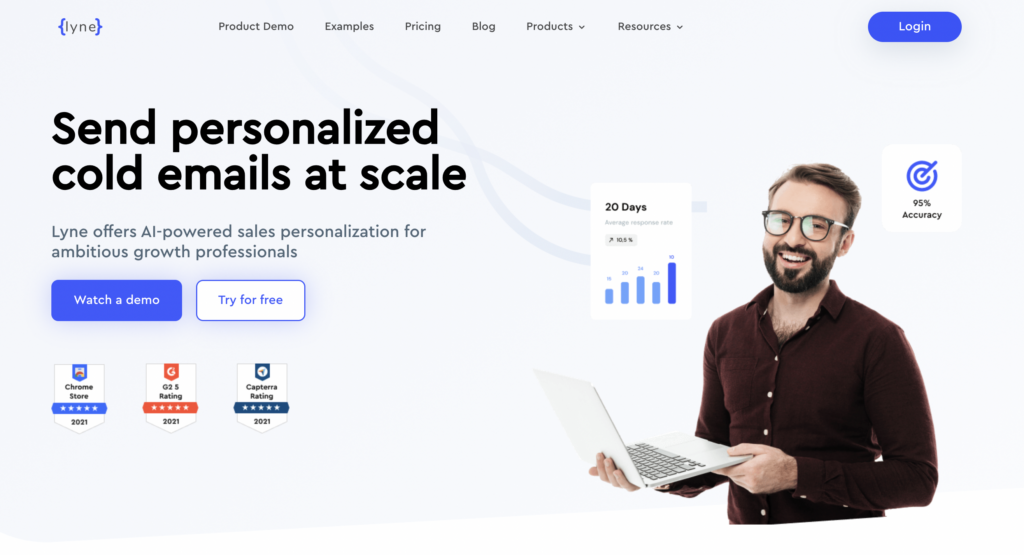 lyne.ai linkedin scraping tool