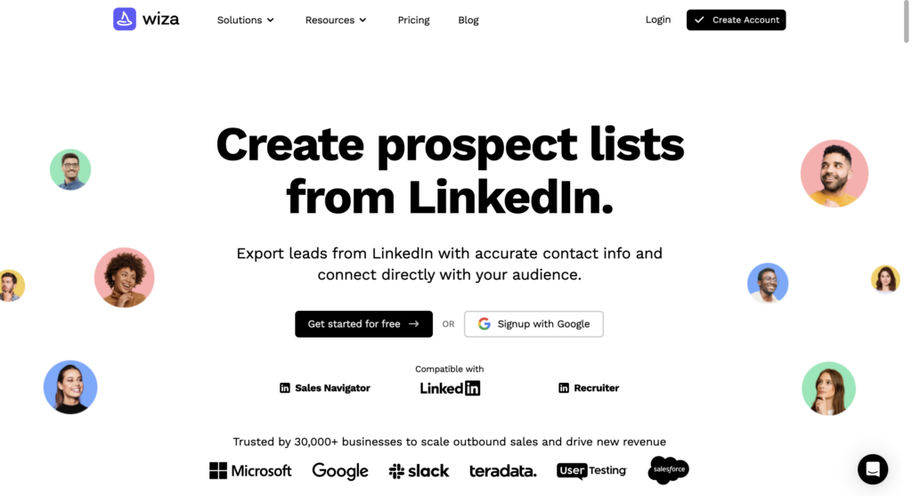 wiza linkedin scraping tool