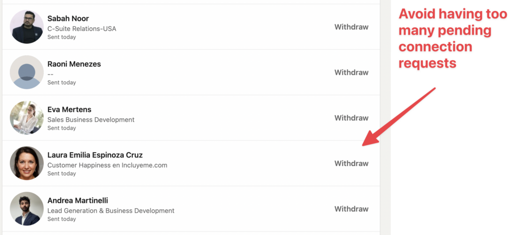 linkedin jail spam