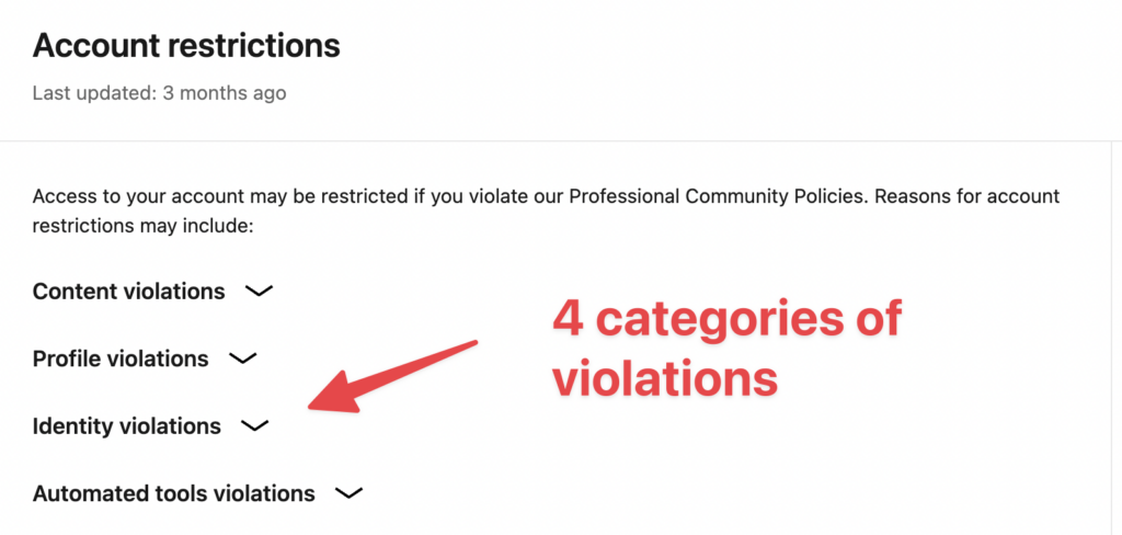 linkedin jail violation