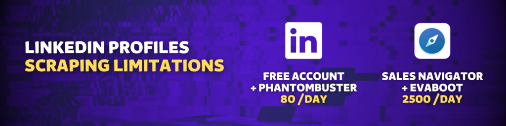 linkedin scraping limitations