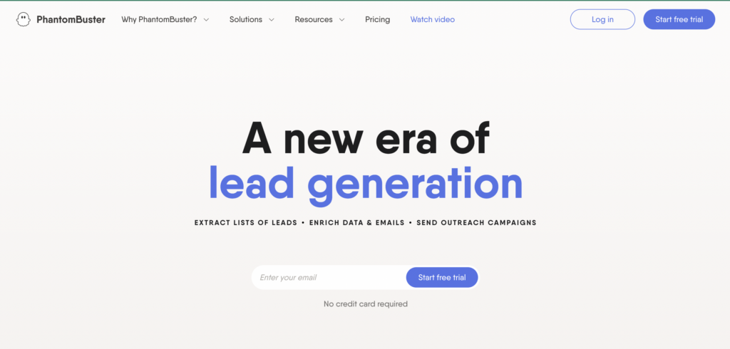 phantombuster linkedin export tool