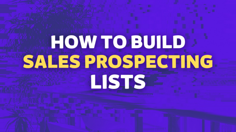 prospecting lists