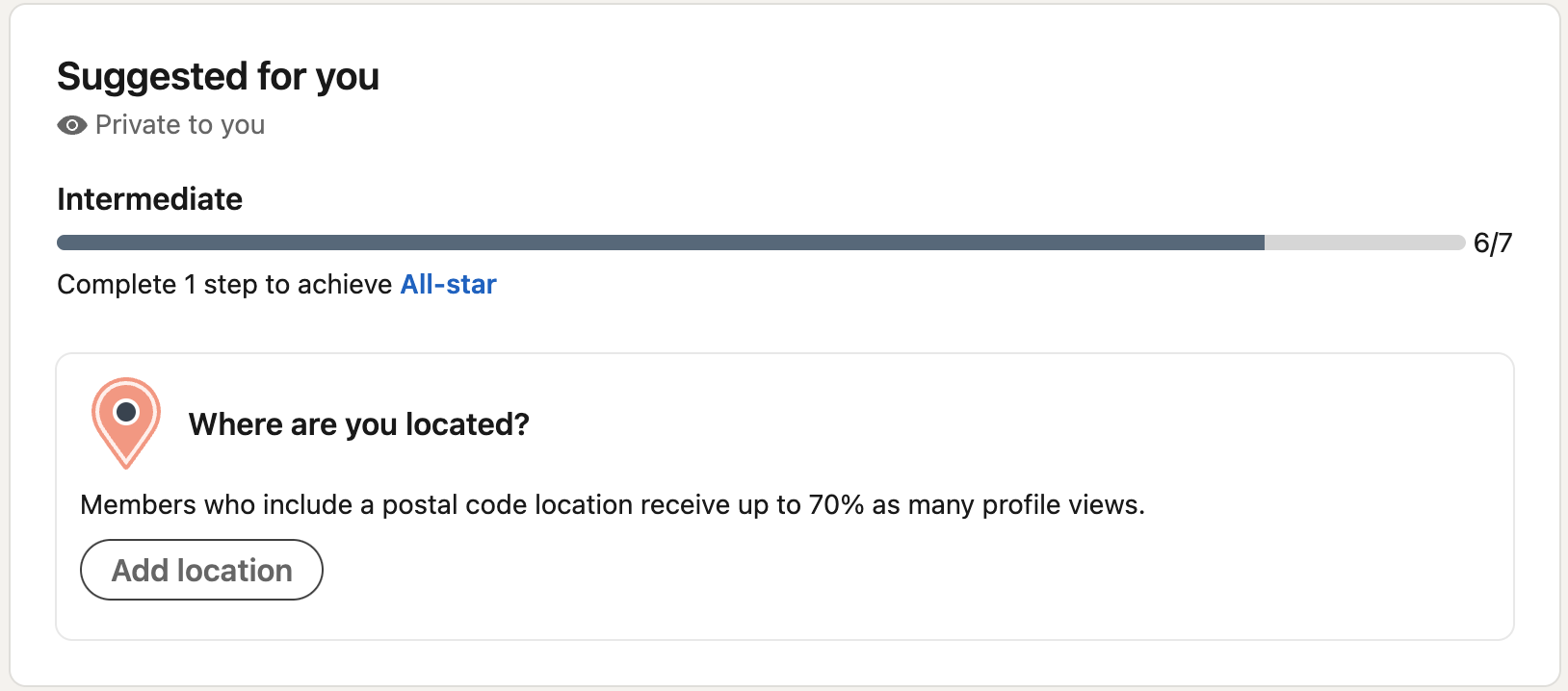 all star profile level