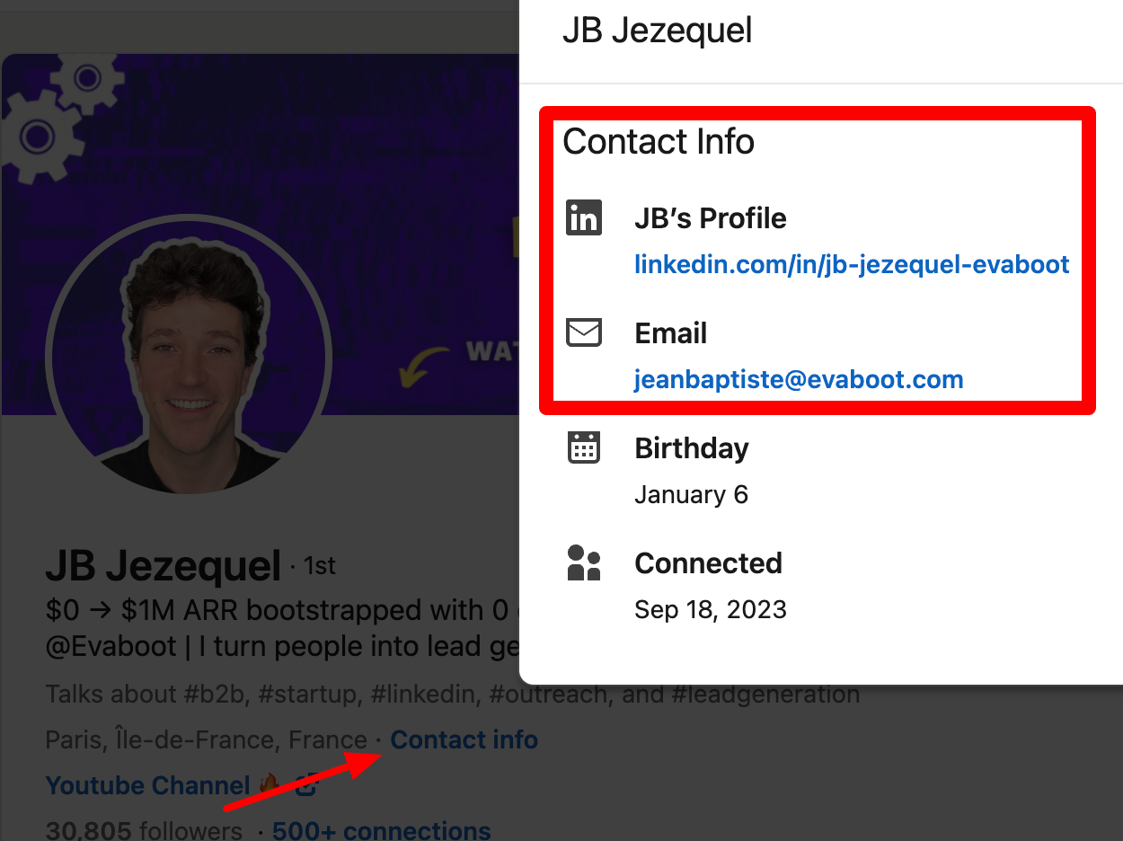 contact details example