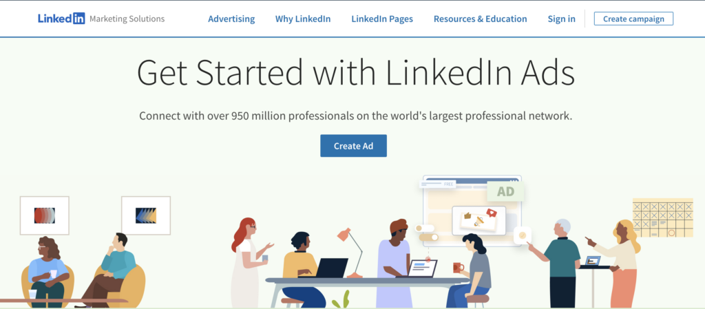 linkedin ads marketing tool