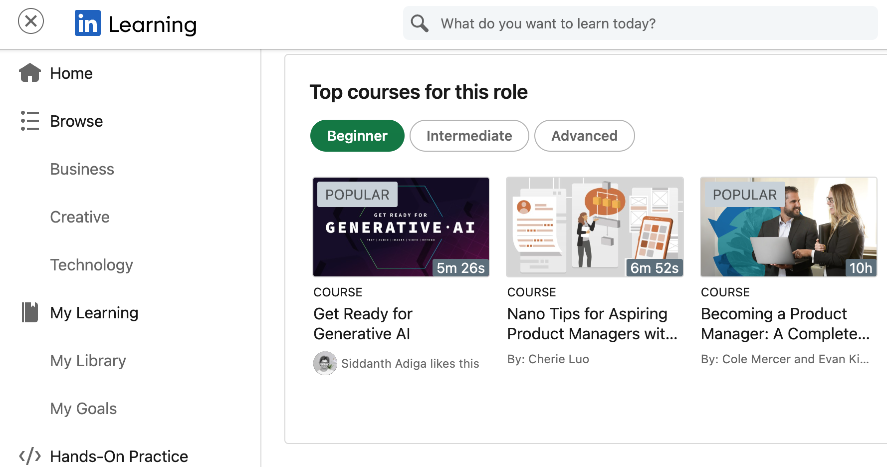 linkedin learning
