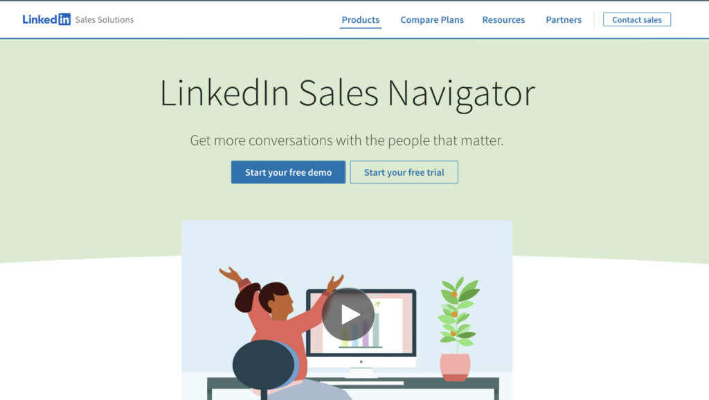 linkedin sales navigator marketing tool