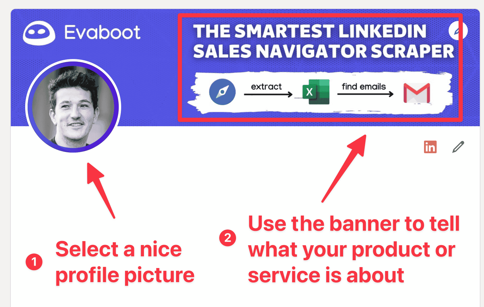 profile image example