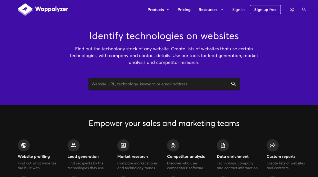 waapalyzer tool
