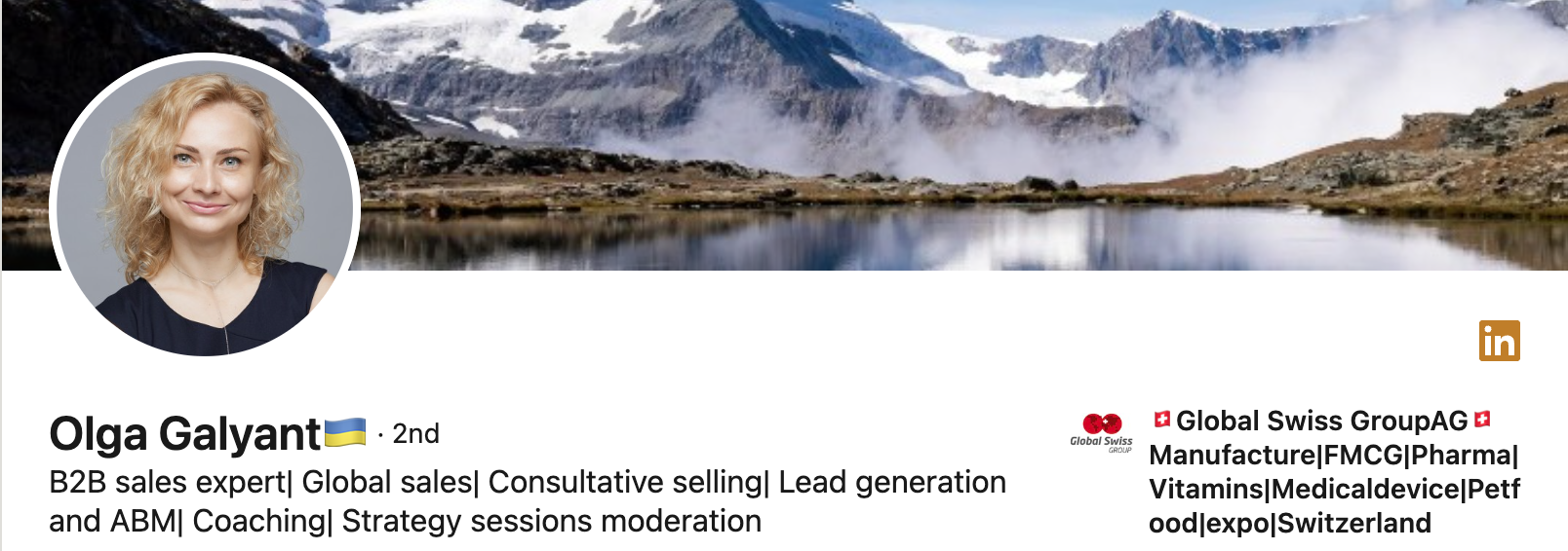 linkedin headline example showcase your skills