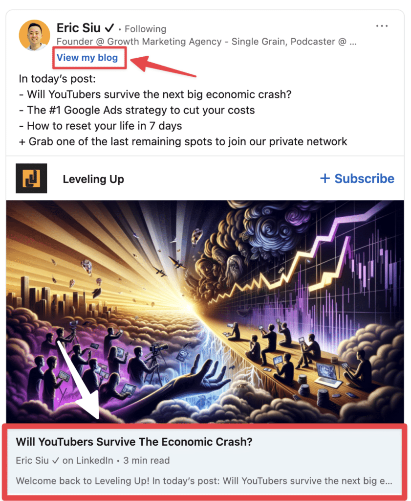 linkedin articles character limit is 125000 characters