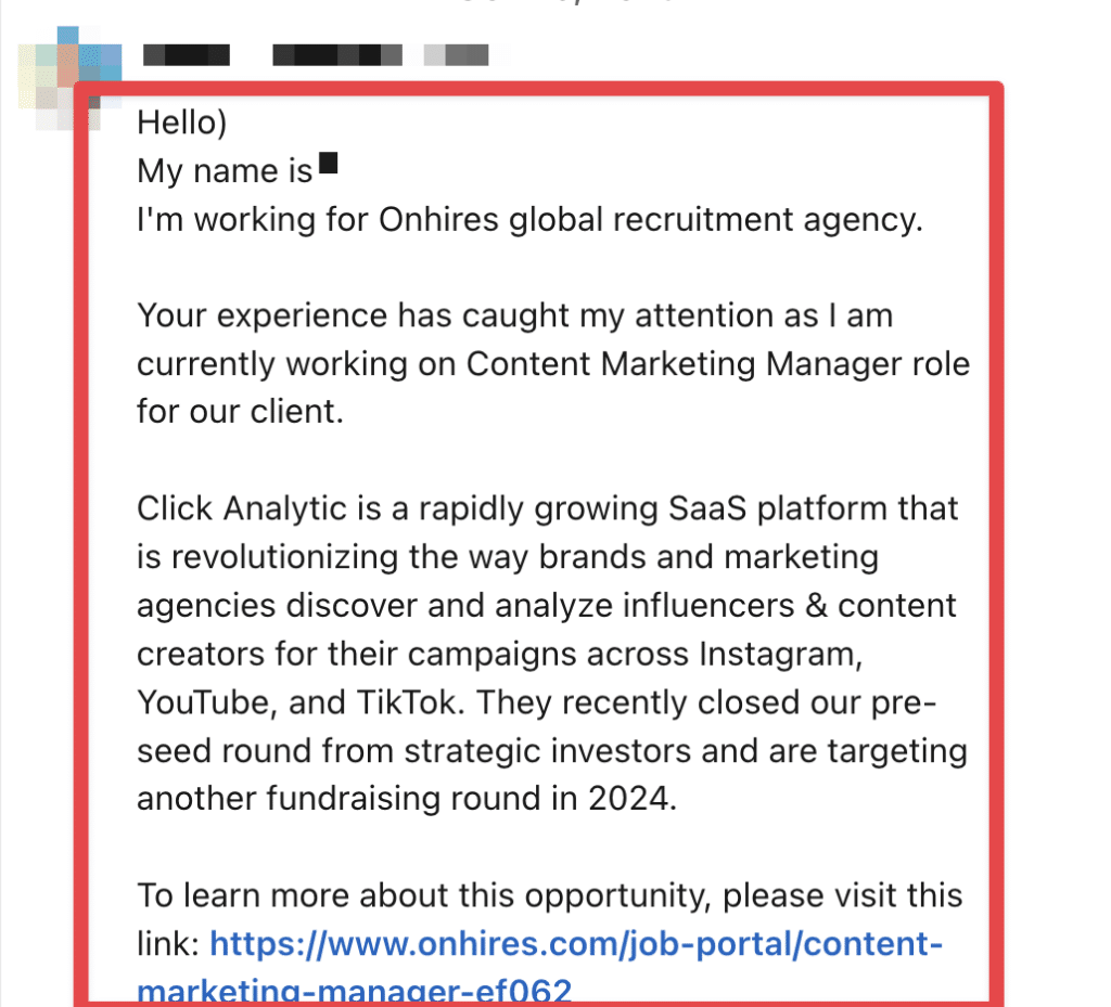 linkedin recruiter inmail templates
