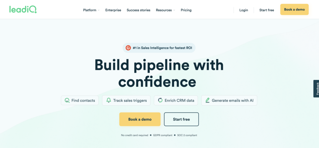 build seamless pipelines and scrap quality contact details with leadiq tool