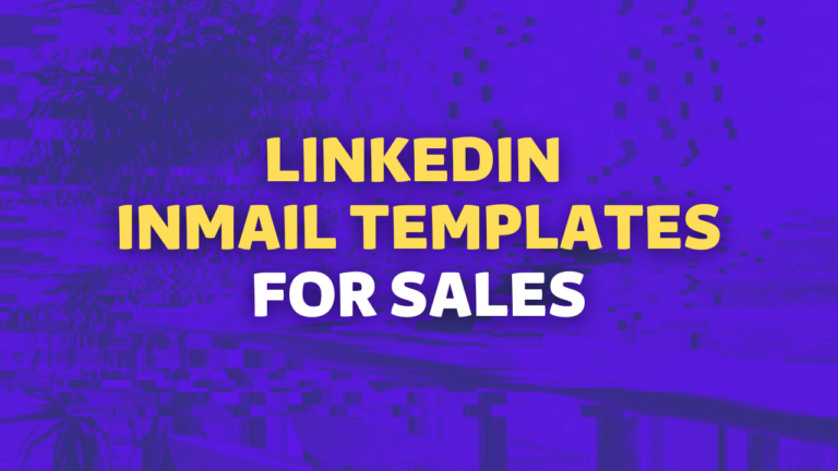 linkedin inmail templates for sales