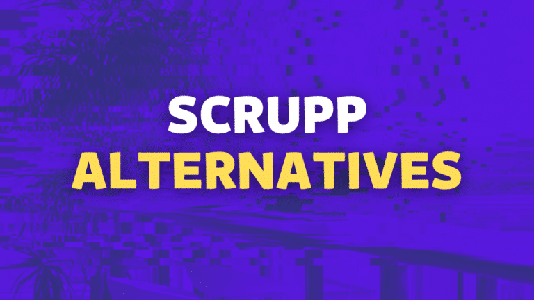 scrupp alternatives