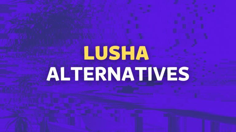 lusha alternatives