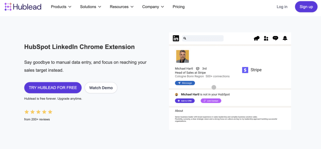 hublead linkedin automation tool