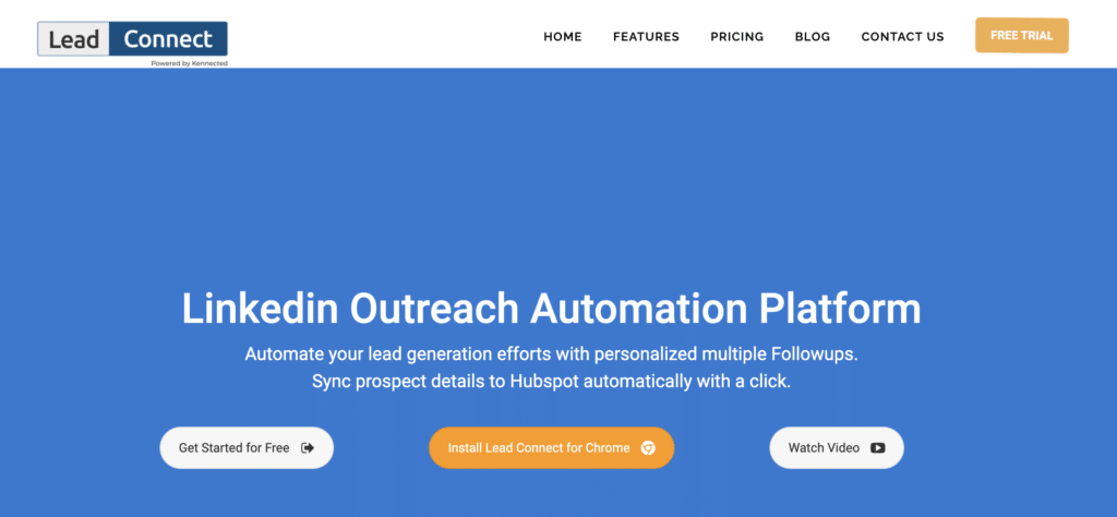 lead connect linkedin automation tool