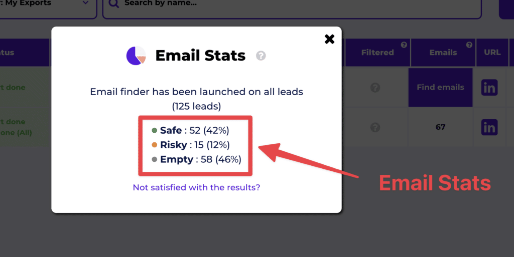 safe and risky email sales navigator