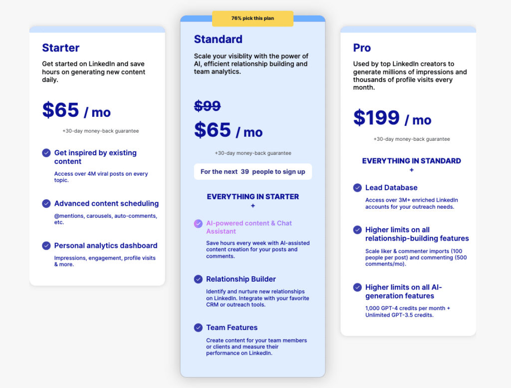 taplio pricing