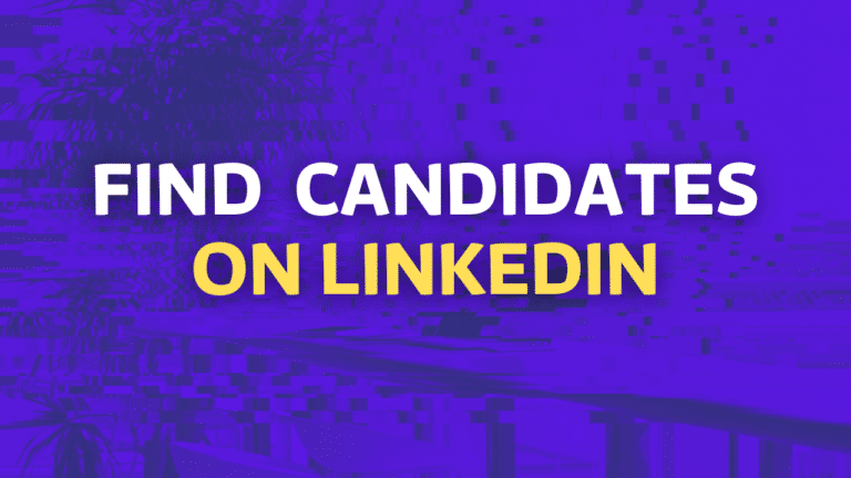 find candidates on linkedin