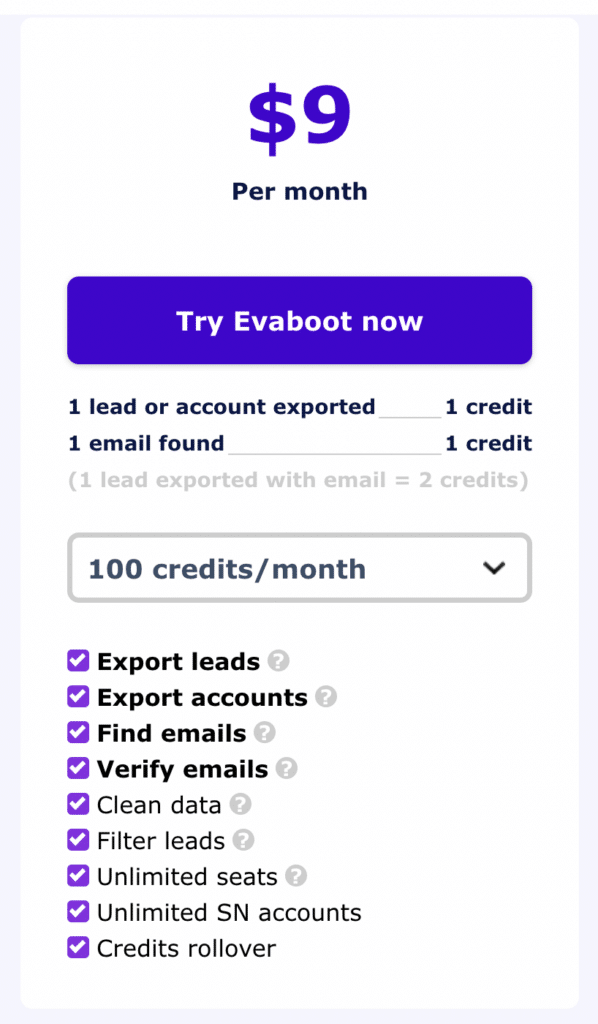 evaboot pricing