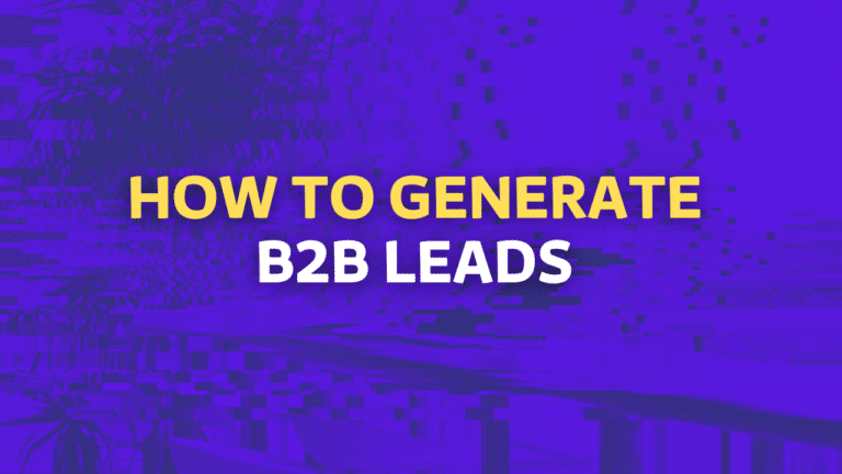 how generate b b leads