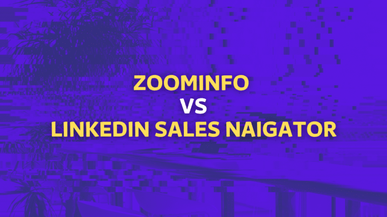 zoominfo vs linkedin sales navigator