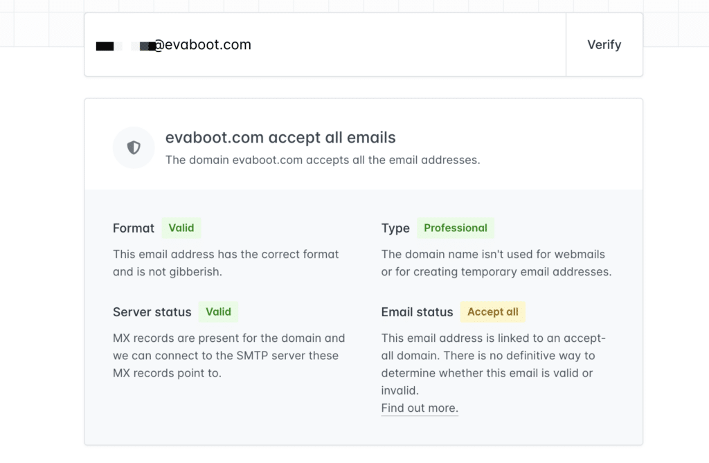 email address verification example
