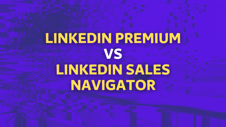 linkedin premium vs linkedin sales navigator