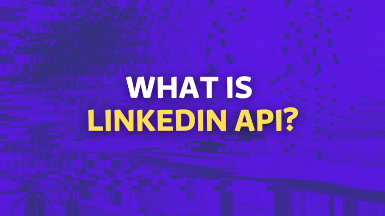 what is linkedin api