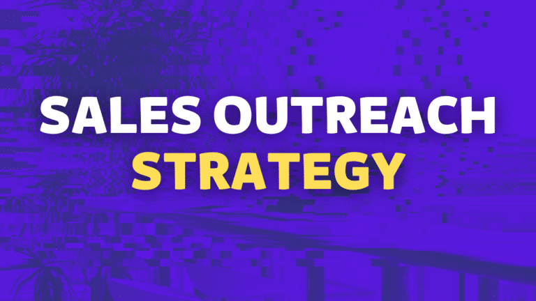 sales outreach strategy
