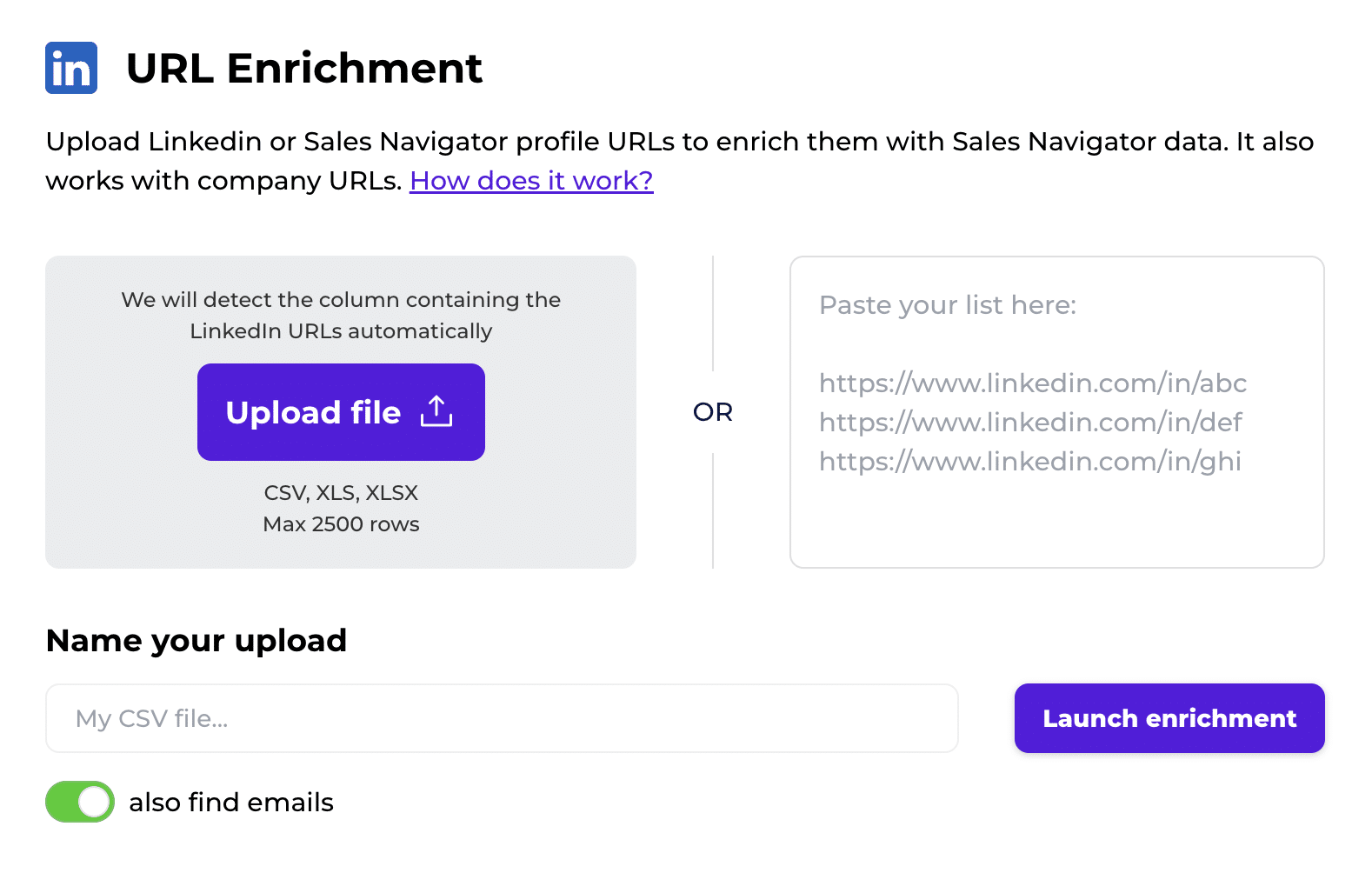 linkedin-url-enrichment