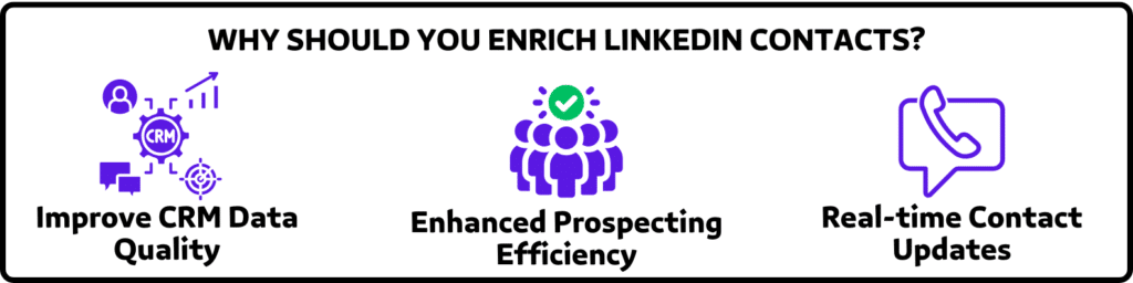 reasons to enrich linkedin contacts